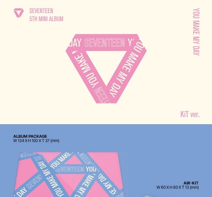 Seventeen 5th Mini Album You Make My Day KiT Version – K-Towns
