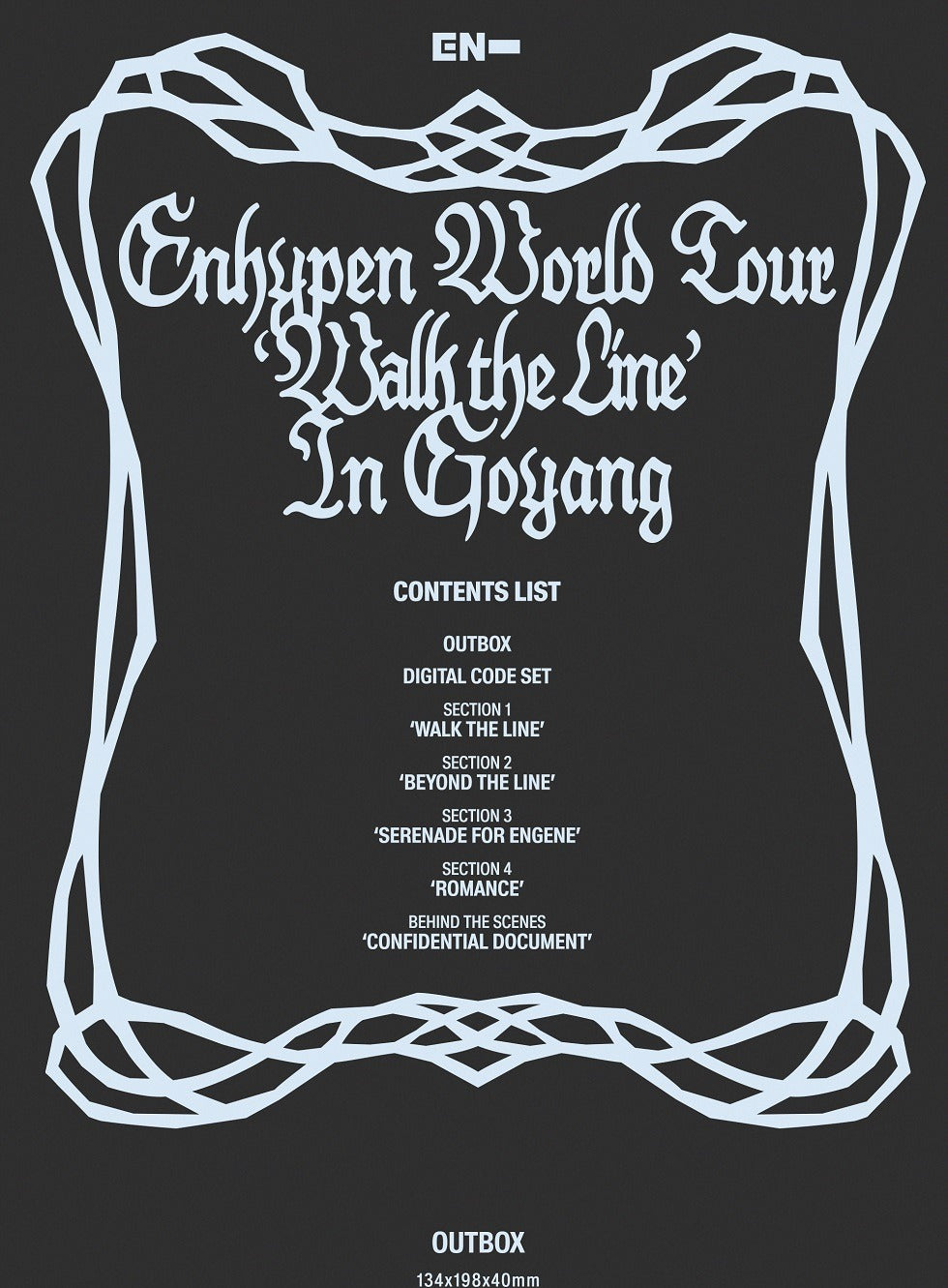 ENHYPEN - World Tour [Walk the line] In Goyang – K-Towns
