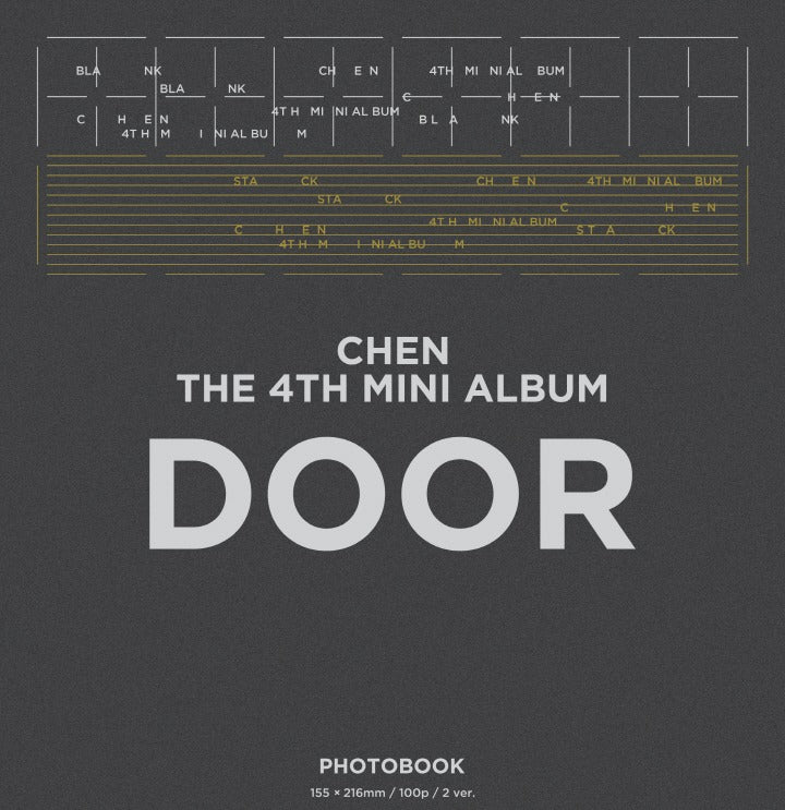 Chen EXO 4th Mini Album DOOR (2 Versions) Random