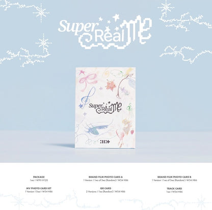 ILLIT - 1st Mini Album [Super Real Me] Weverse Albums Version.