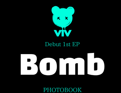 ViV - 1st EP Debut Album Bomb (2 Versions).