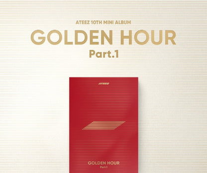 ATEEZ - 10th Mini Album GOLDEN HOUR Part. 1 Pocaalbum Version.
