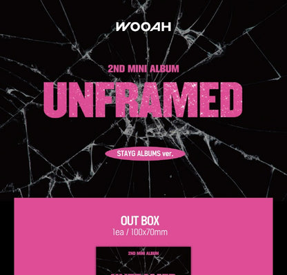 Woo!ah! (Wooah) 2nd Mini Album Unframed STAYG Album Version.