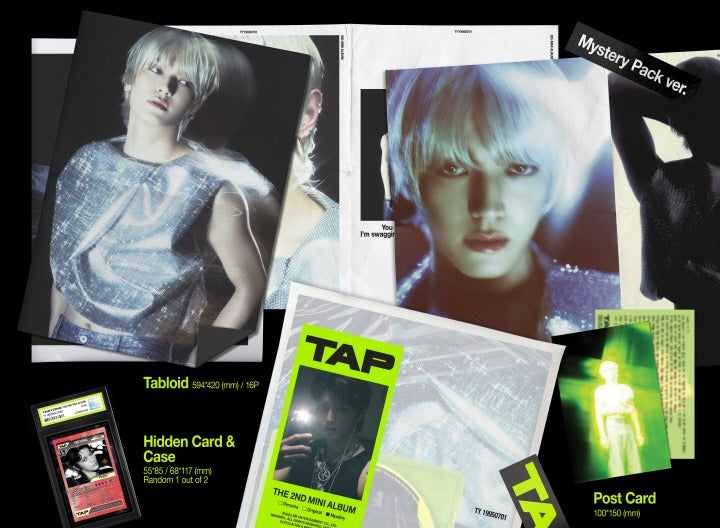 TAEYONG 2nd Mini Album Tap Mystery Pack Version.