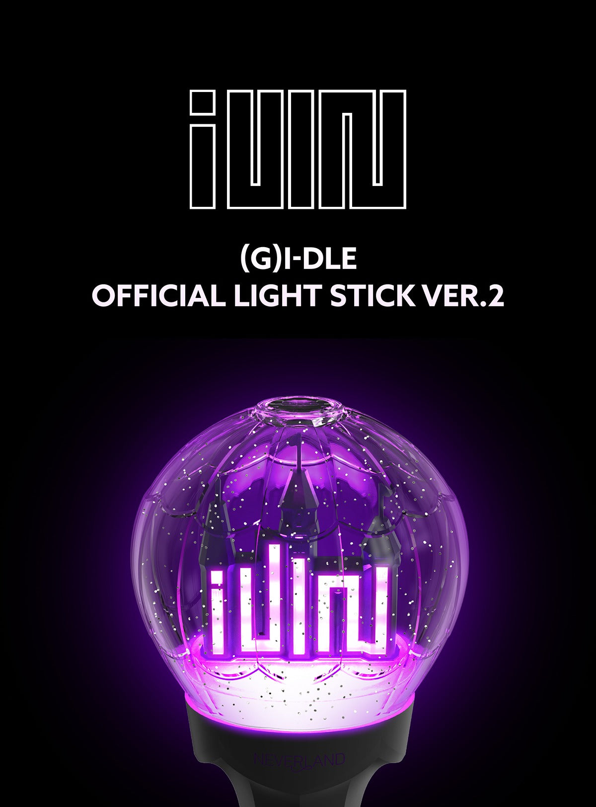 (G)-IDLE OFFICIAL LIGHT STICK Ver.2 (with K-Towns Light Stick Event)