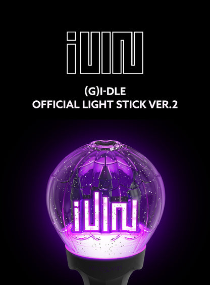 (G)-IDLE OFFICIAL LIGHT STICK Ver.2 (with K-Towns Light Stick Event)