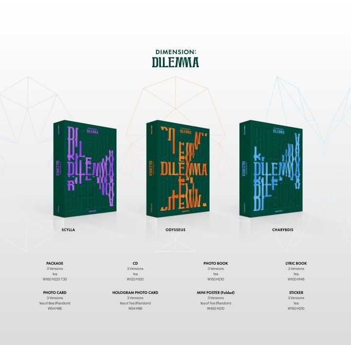 ENHYPEN - 1st Album [Dimension: Dilemma] (3 Versions). – K-Towns