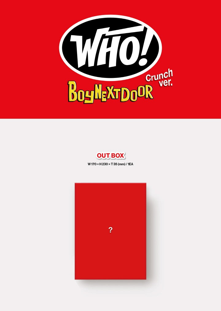 BoyNextDoor - 1st Single Album [WHO!] (2 Versions). – K-Towns