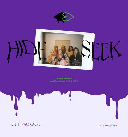 Purple Kiss - 2nd Mini Album HIDE & SEEK (2 Versions).