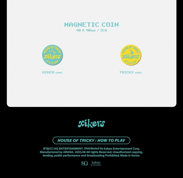 xikers - 2nd Mini Album House Of Tricky : How To Play (2 Versions) Random