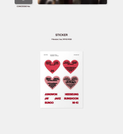 ENHYPEN - [ROMANCE : UNTOLD] (3 Versions).