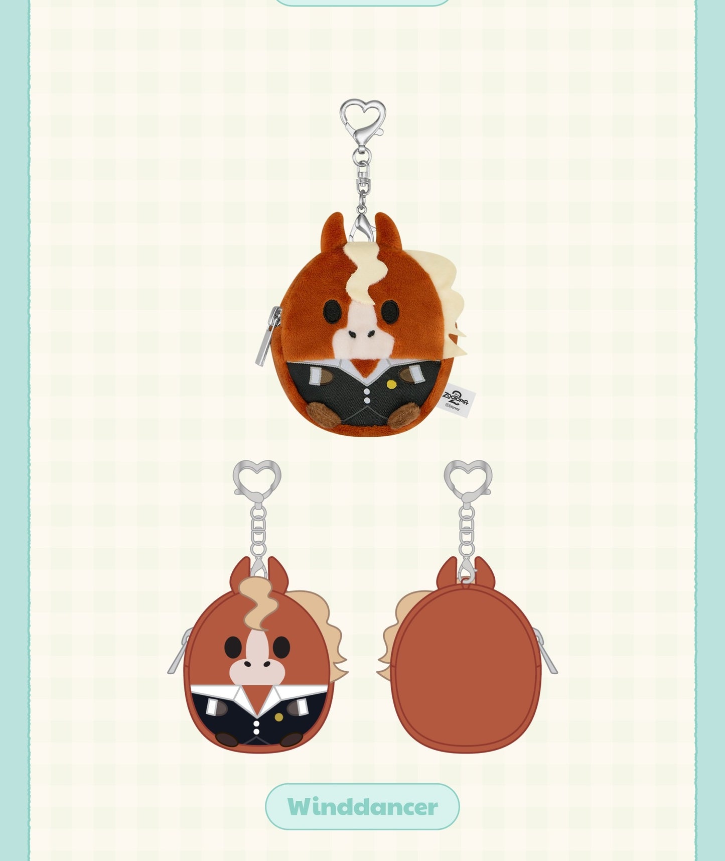 (PRE-ORDER 2025-12-25) Stray Kids - SKZOO X ZOOTOPIA2 POP-UP STORE OFFICIAL MERCH (PLUSH COIN POUCH)(16 Versions).