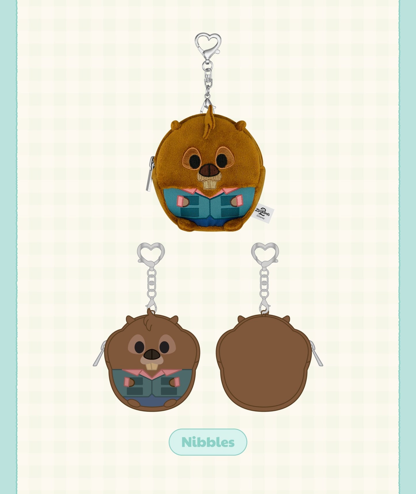 (PRE-ORDER 2025-12-25) Stray Kids - SKZOO X ZOOTOPIA2 POP-UP STORE OFFICIAL MERCH (PLUSH COIN POUCH)(16 Versions).