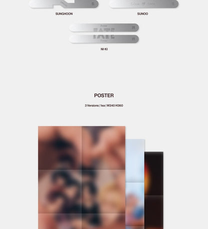 ENHYPEN - [ROMANCE : UNTOLD] (3 Versions).