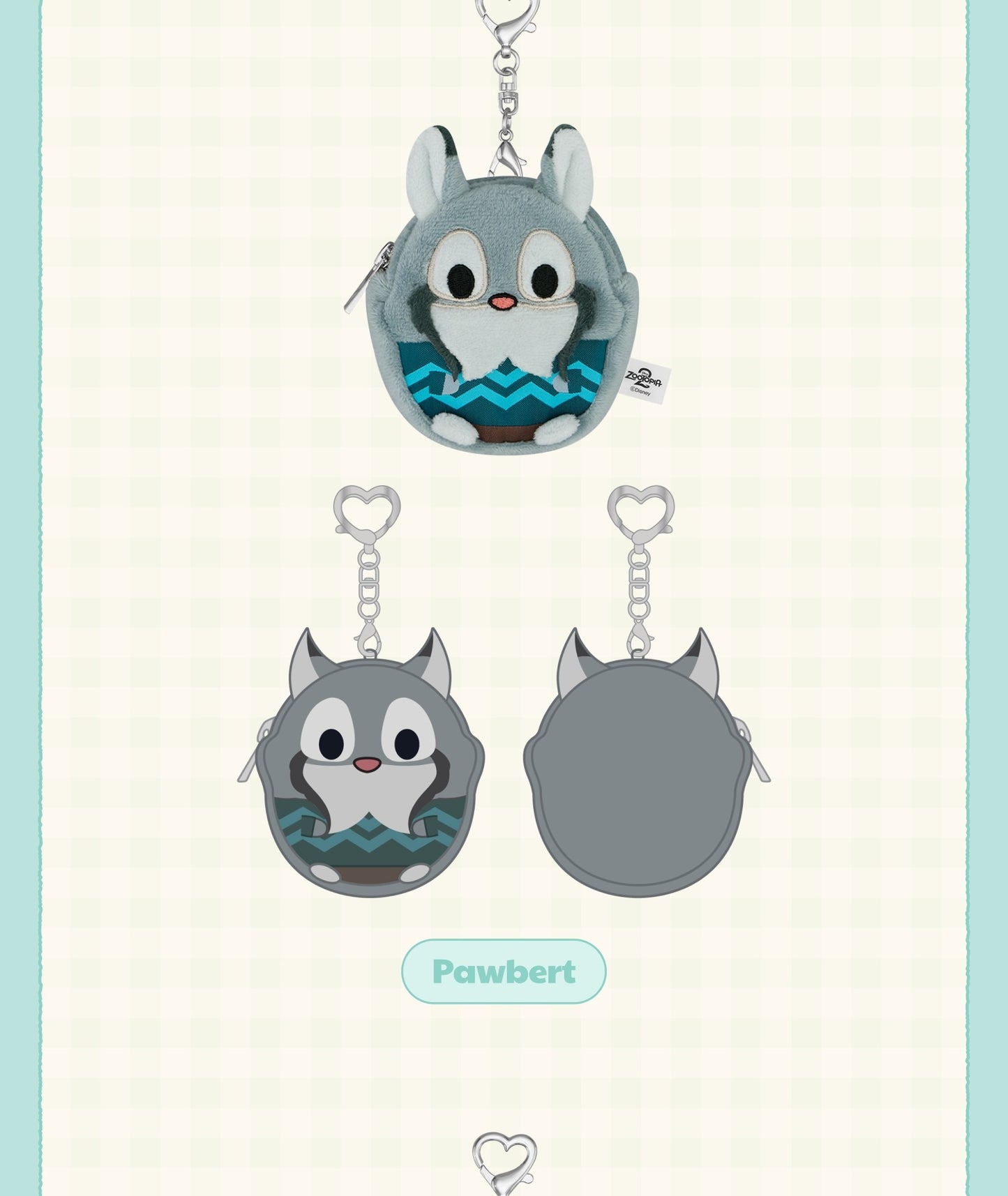 (PRE-ORDER 2025-12-25) Stray Kids - SKZOO X ZOOTOPIA2 POP-UP STORE OFFICIAL MERCH (PLUSH COIN POUCH)(16 Versions).