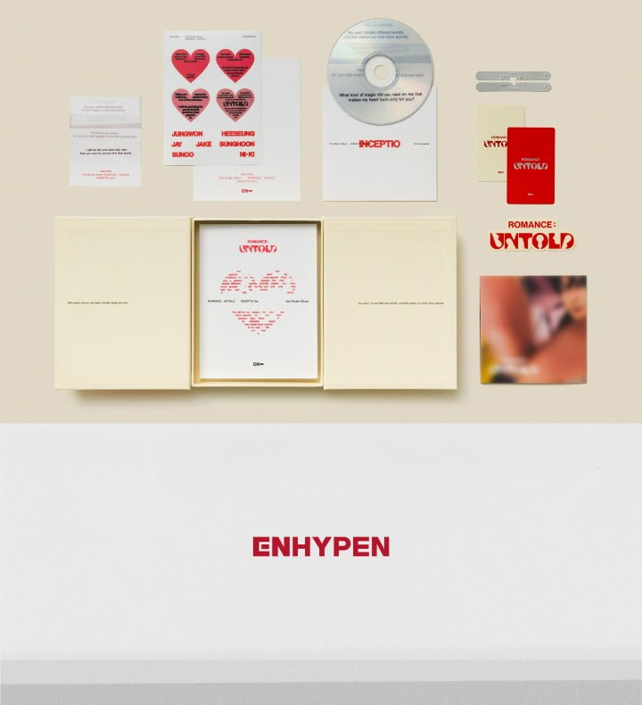 ENHYPEN - [ROMANCE : UNTOLD] (3 Versions).