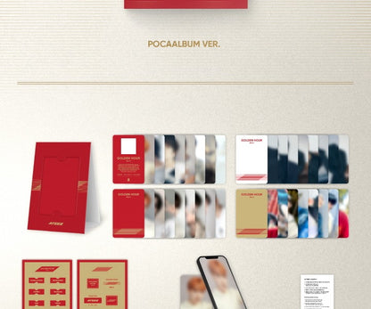 ATEEZ - 10th Mini Album GOLDEN HOUR Part. 1 Pocaalbum Version.