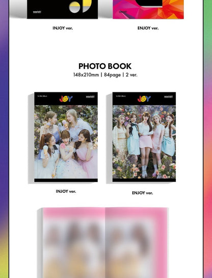 woo!ah! (Wooah) 1st Mini Joy (2 Versions) Random