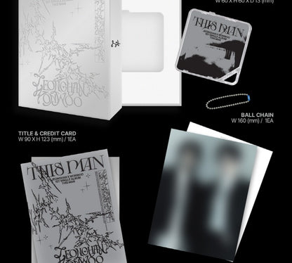 JEONGHAN X WONWOO (Seventeen) - 1st Single Album [This Man] KiT Version.