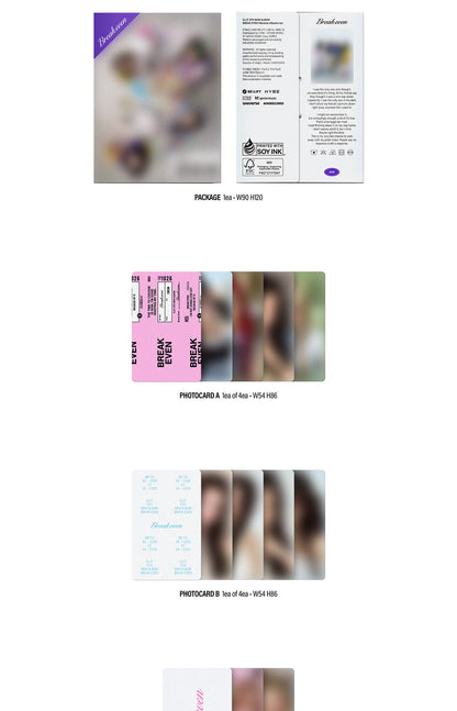 (PRE-ORDER 2026-10-27) ILLIT - 5th Mini Album [BREAK EVEN] Weverse Albums Version