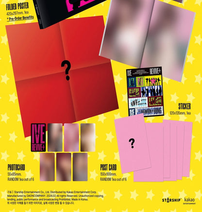 IVE - 2nd Album [REVIVE+] (2 Versions)(POB Option Available)
