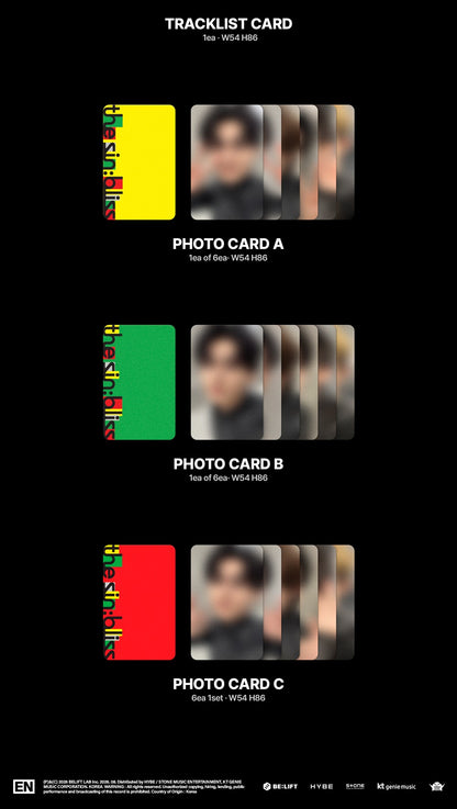 (PRE-ORDER 2026-08-21) ENHYPEN - 8th Mini Album [the sin : bliss] Weverse Albums Version