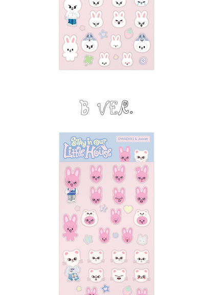 (PRE-ORDER 2026-07-30) Stray Kids - 6th Fanmeeting [STAY in Our Little House] SKZOO 3D STICKER (4 Versions)(POB Included Based on Order Amount).