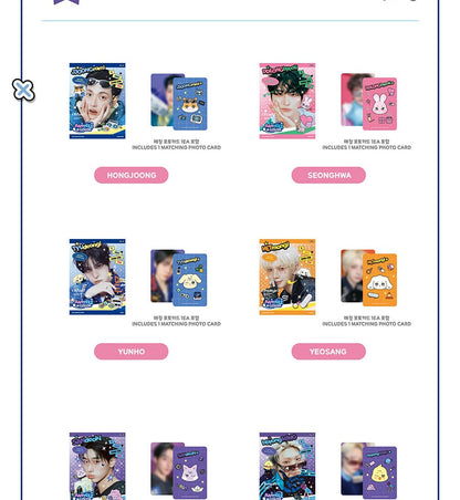 (PRE-ORDER 2026-08-31) ATEEZ x ANITEEZ - POP-UP STORE MD [ANITEEZ IN COLOR] MINI PHOTOBOOK (8 Versions)(POB Included Based on Order Amount)