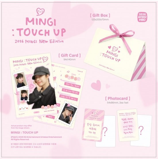 (PRE-ORDER 2026-11-18) 2026 ATEEZ HBD - [MINGI : TOUCH UP] 2026 MINGI NEW EDITION (Lip balm)