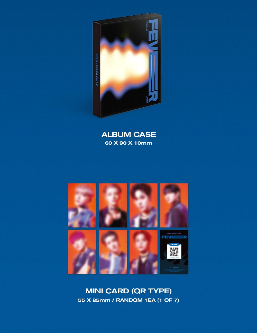ATEEZ - ZERO : FEVER Part. 2, Platform Version (3 Versions).
