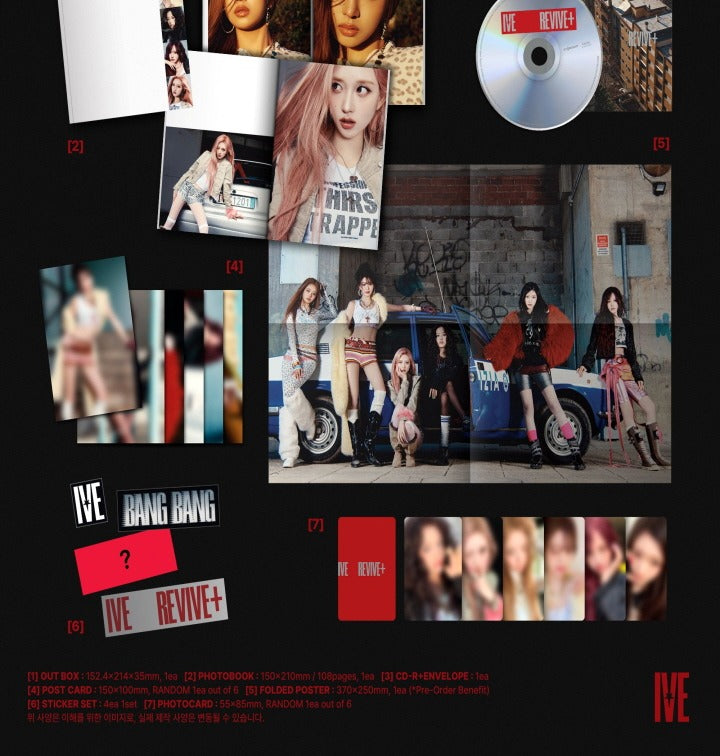IVE - 2nd Album [REVIVE+] (2 Versions)(POB Option Available) – K-Towns