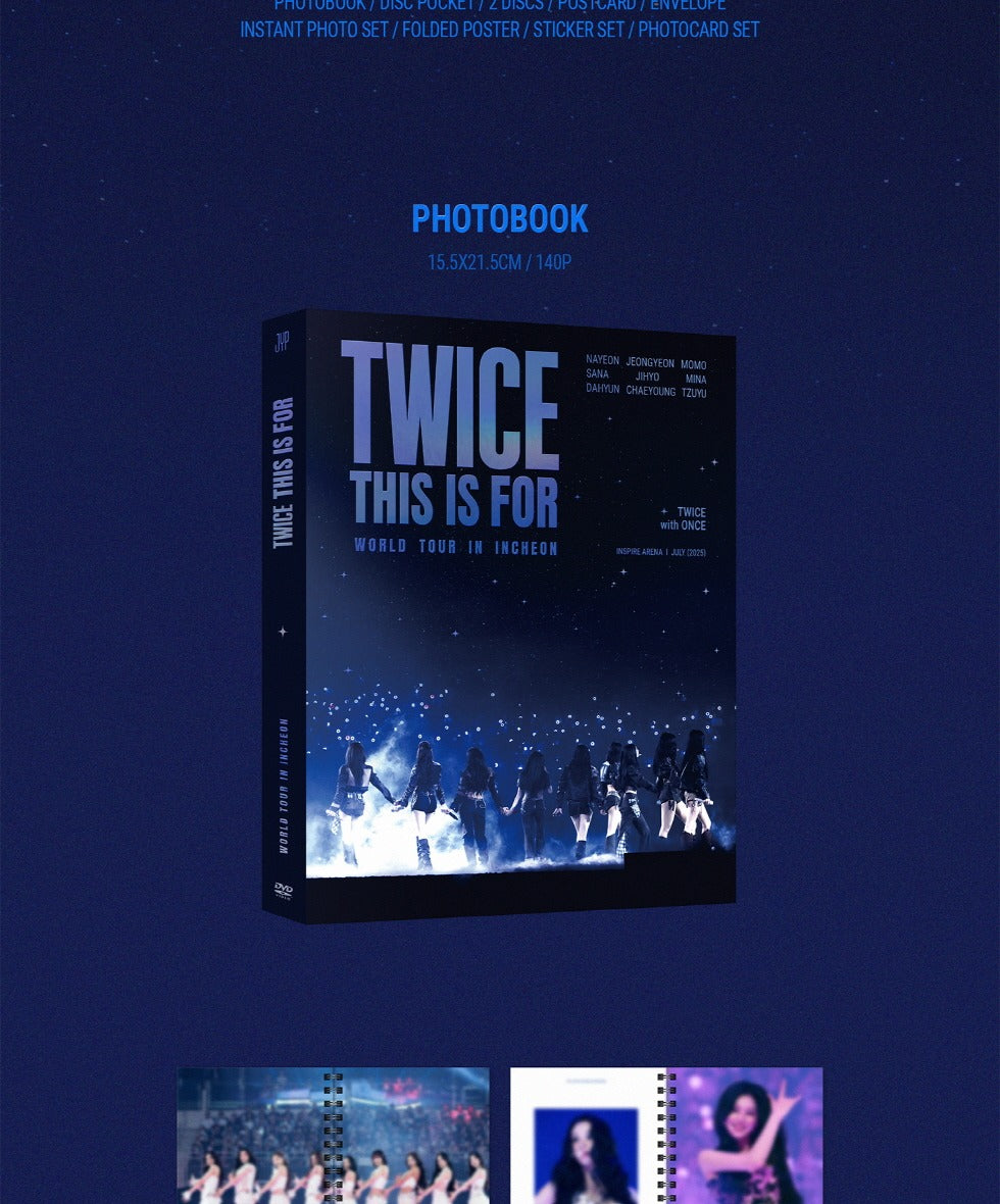 PRE-ORDER 2026-07-13) TWICE - [THIS IS FOR] WORLD TOUR IN INCHEON