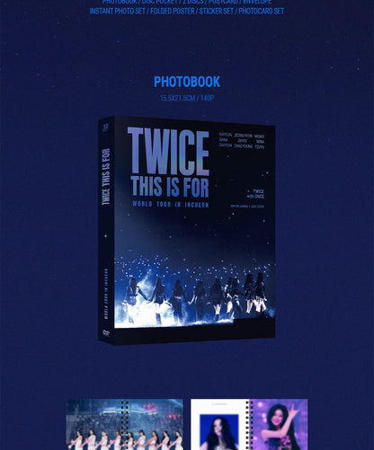 (PRE-ORDER 2026-07-13) TWICE - [THIS IS FOR] WORLD TOUR IN INCHEON DVD Version