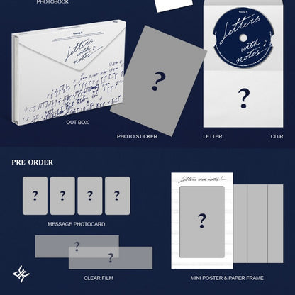 Young K (DAY6) - [Letters with notes] Photobook Version