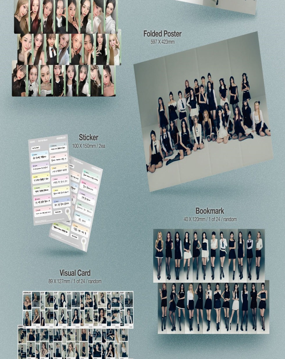 tripleS - 2nd Full Album [ASSEMBLE25] (2 Versions).(Unreleased Selfie Polariod Photocard 1ea Included-Limited quantity)
