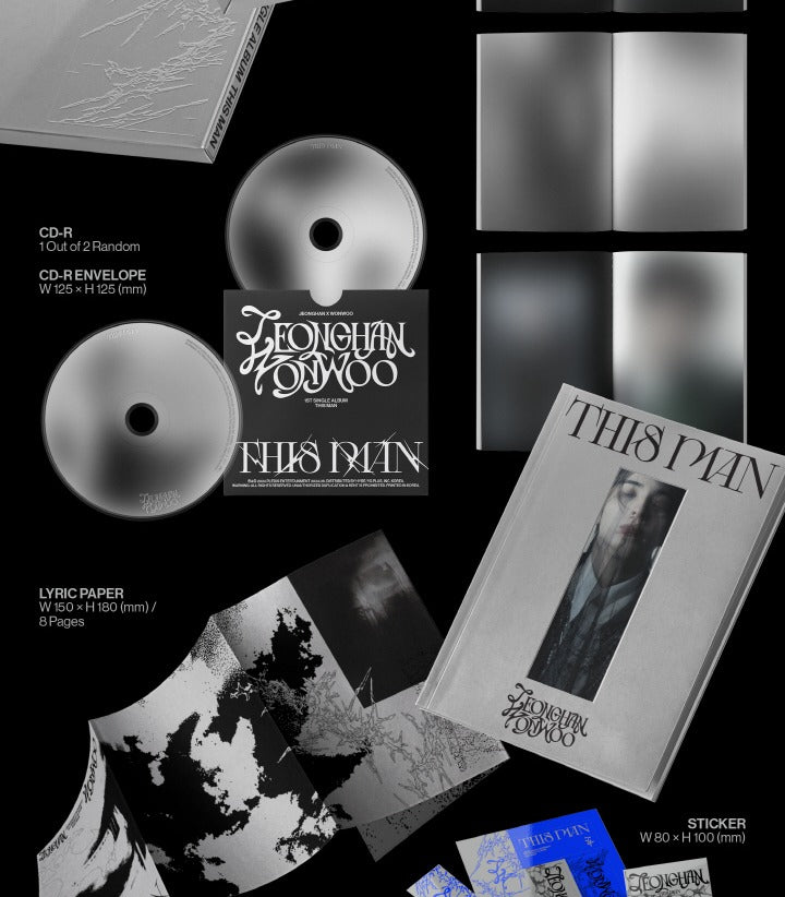 JEONGHAN X WONWOO 1st Single Album This Man Standard Version