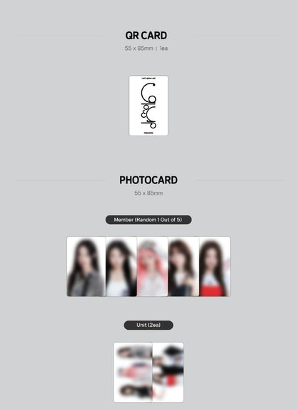 RESCENE - 2nd Mini Album Glow Up - QR Version (2 Versions)