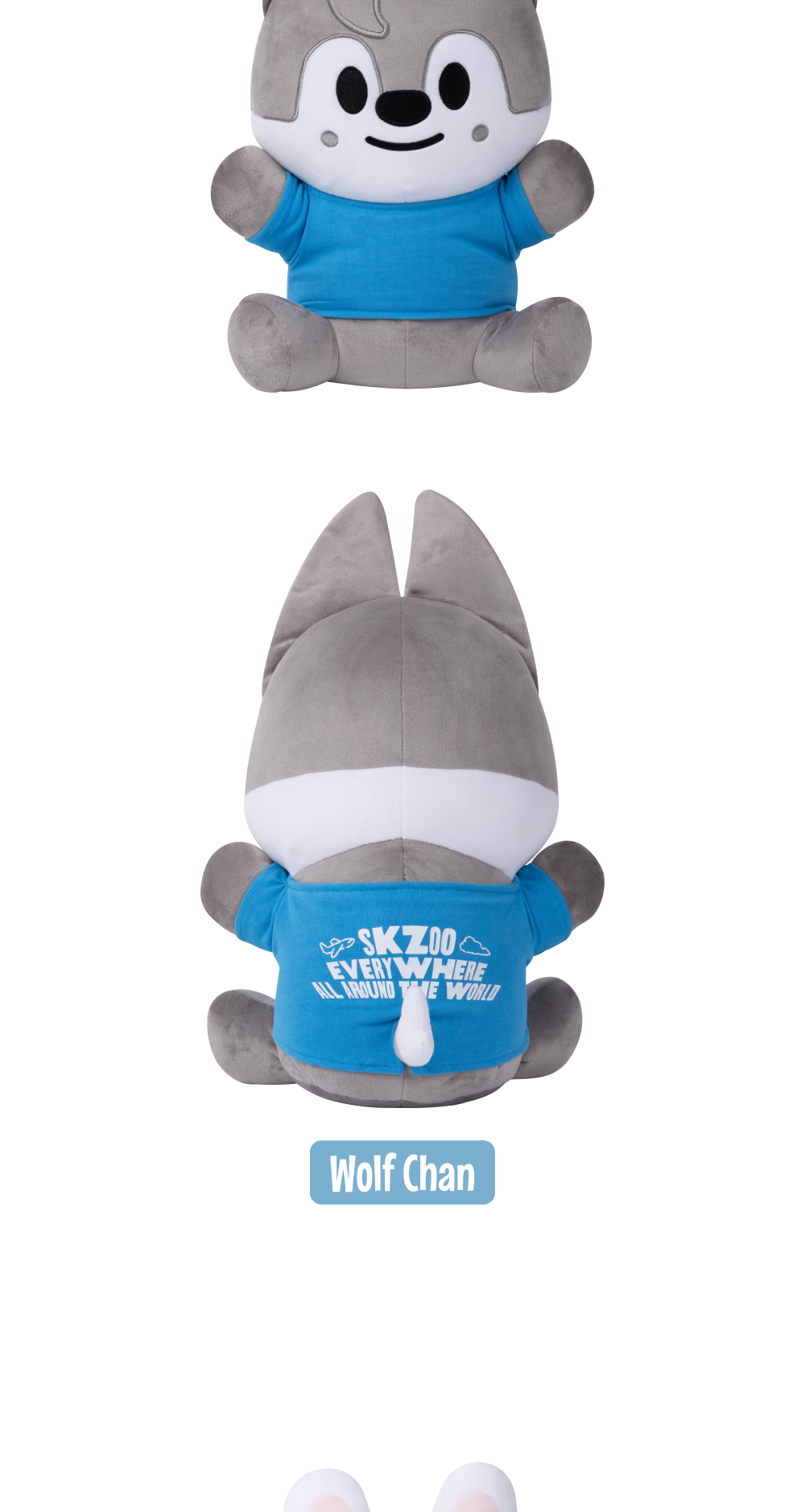Stray Kids SKZOO PLUSH BAG Wolf Chan スキズ SKZOO PLUSH BAG Wolf