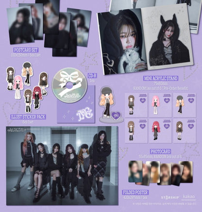 IVE - 2nd Album [REVIVE+] LOVED IVE Version (Limited Version)(POB Option Available).