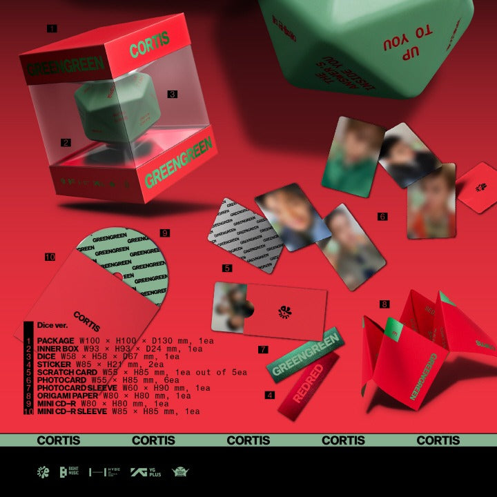 CORTIS - The 2nd EP [GREENGREEN] Dice Version