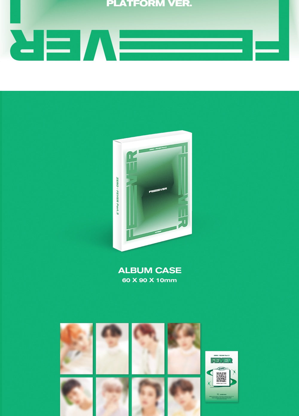 ATEEZ - ZERO : FEVER Part. 3, Platform Version (3 Versions).