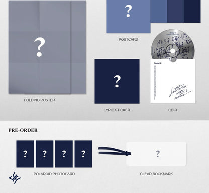 Young K (DAY6) - [Letters with notes] Digipack Version