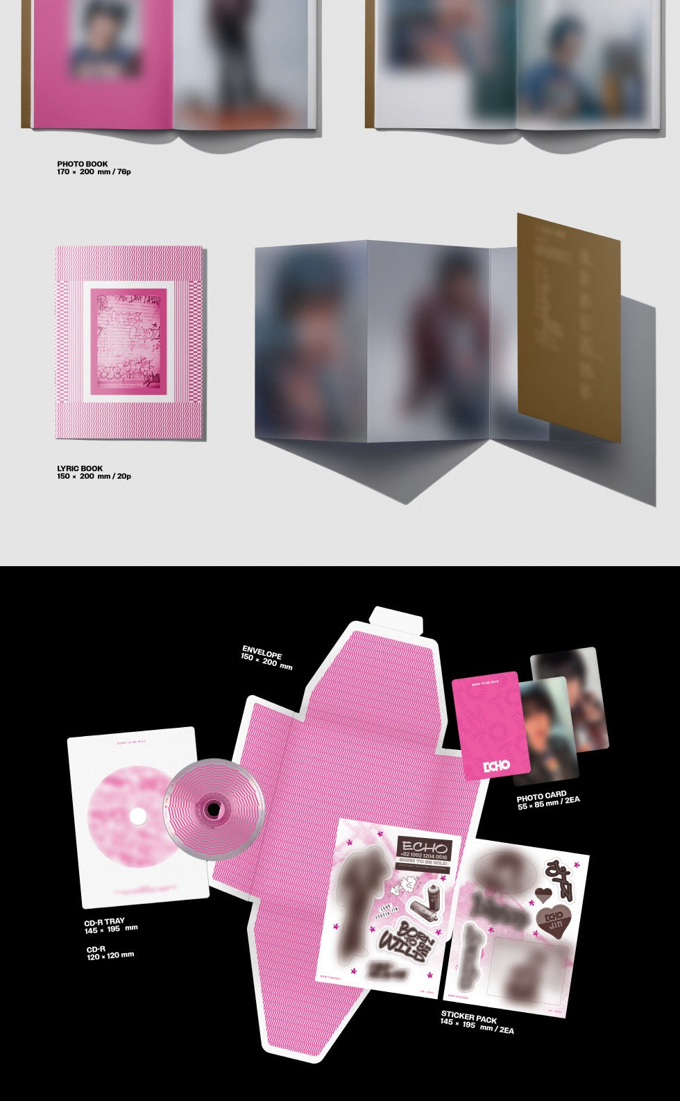 JIN (BTS) - 2nd Mini Album [Echo] (3 Versions) Random 1ea – K-Towns