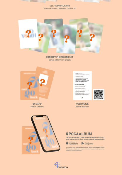 (PRE-ORDER 2026-08-25) ODD YOUTH - 3rd Single Album [can't go back](3 Versions)