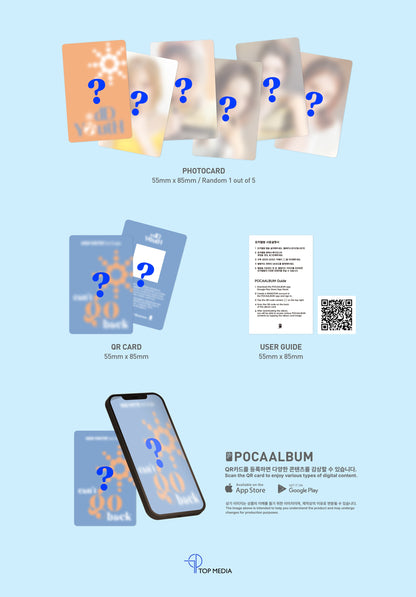 (PRE-ORDER 2026-08-25) ODD YOUTH - 3rd Single Album [can't go back](3 Versions)