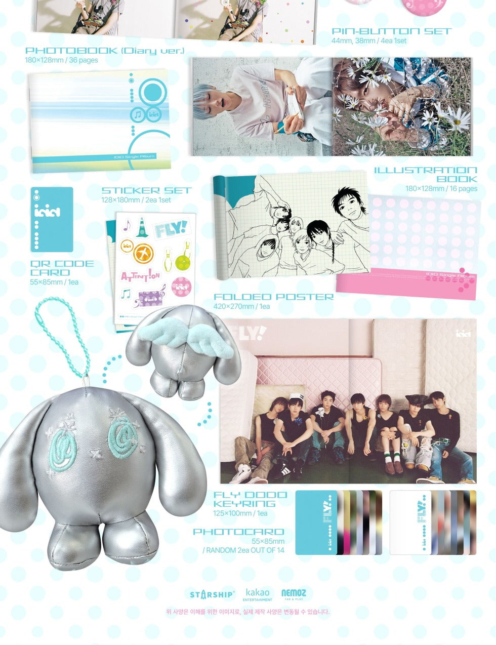 IDID - Single Album [FLY!] Fly Pack Version (Limited Version)(RESTOCK 2026-10-02)