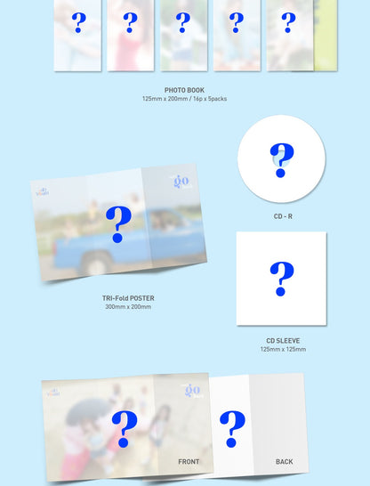 (PRE-ORDER 2026-08-25) ODD YOUTH - 3rd Single Album [can't go back](3 Versions)