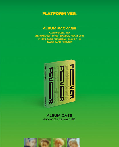 ATEEZ - ZERO : FEVER Part. 1, Platform Version (3 Versions).