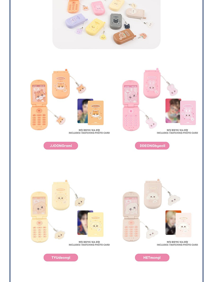 (PRE-ORDER 2026-08-31) ATEEZ x ANITEEZ - POP-UP STORE MD [ANITEEZ IN COLOR] MINIATURE PHONE SET (8 Versions)(POB Included Based on Order Amount)