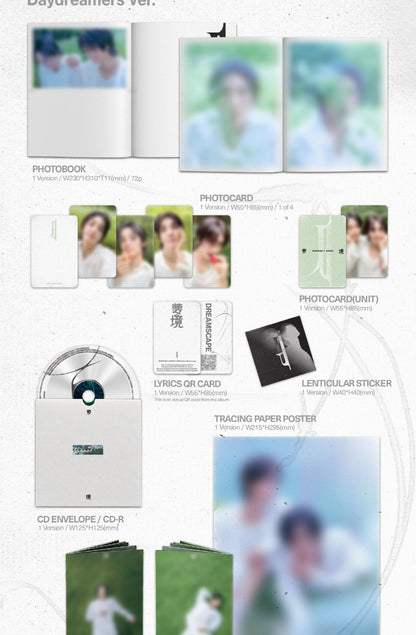 (PRE-ORDER 2026-10-19) Jeonghan×Joshua 정한×조슈아 (Seventeen) - 1st Mini Album [DREAMSCAPE](2 Versions) Set (POB included - pre-order only)